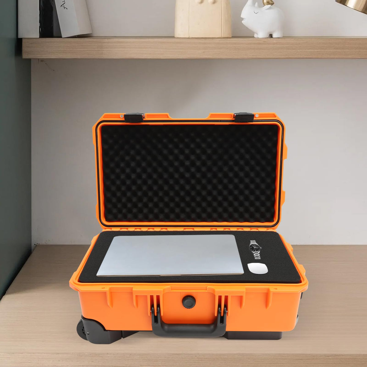 22" Weatherproof Hard Camera Case with Foam S1081