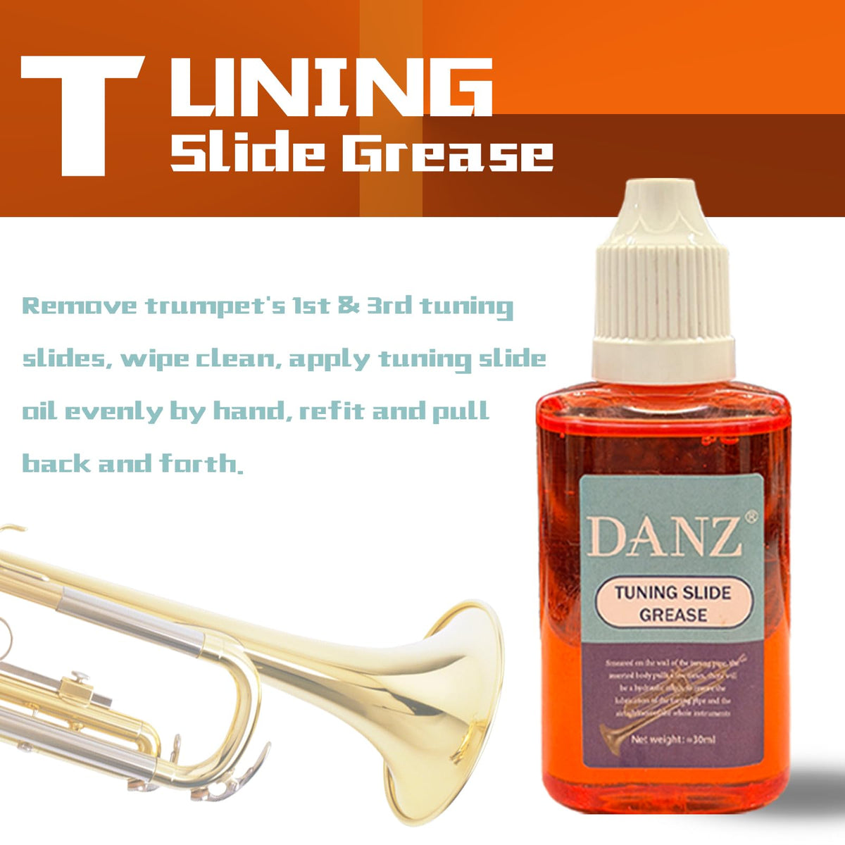 Trumpet Cleaning Kit with Storage Box H131037