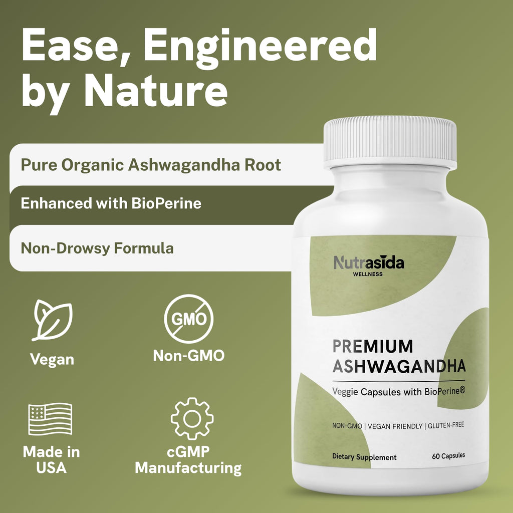 Ashwagandha 600mg Vegan Gluten-Free 60 Count G677940