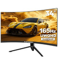 34 Inch Curved Ultrawide Gaming Monitor, UWQHD 165Hz, 1500R N4712