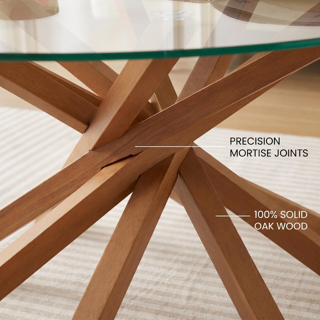 Glass Coffee Table Q122