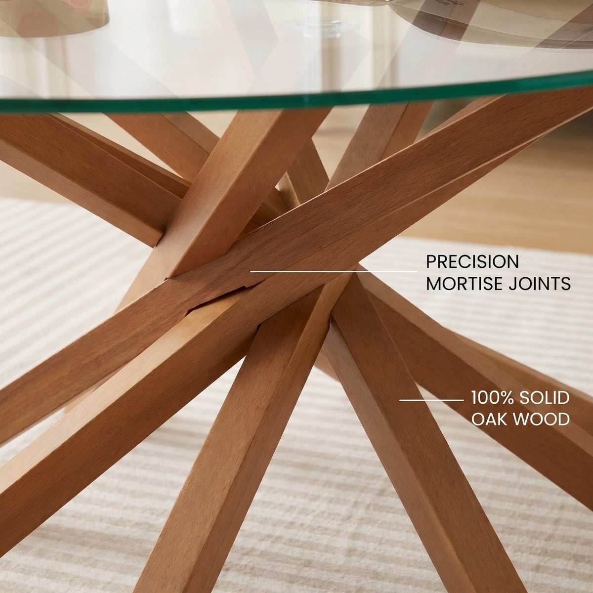 Glass Coffee Table Q122