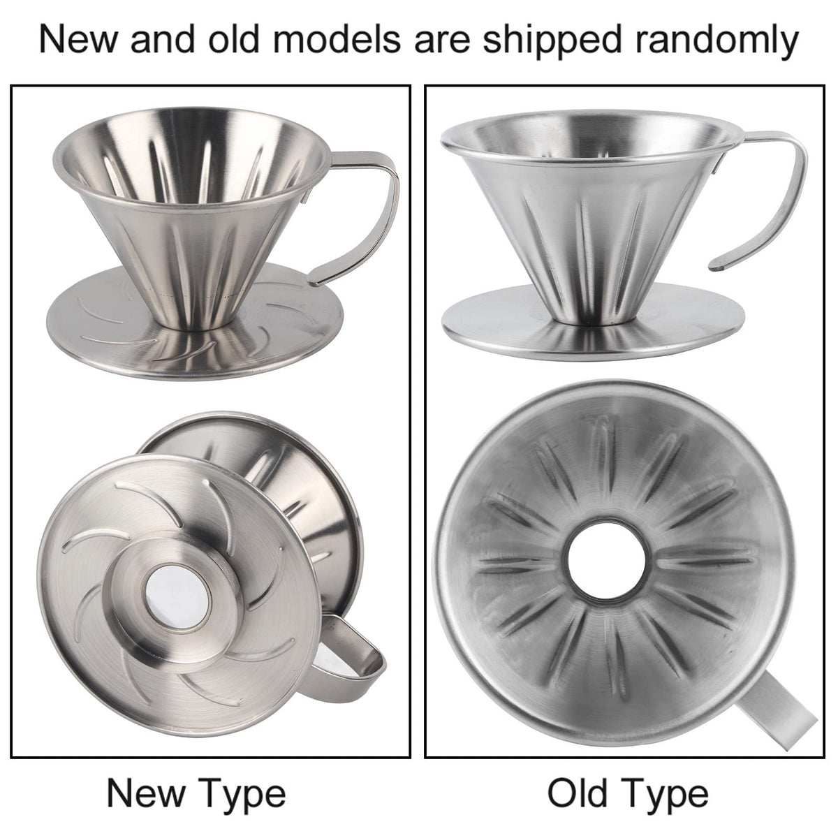 Pour over Stainless Steel Reusable Coffee Dripper B233