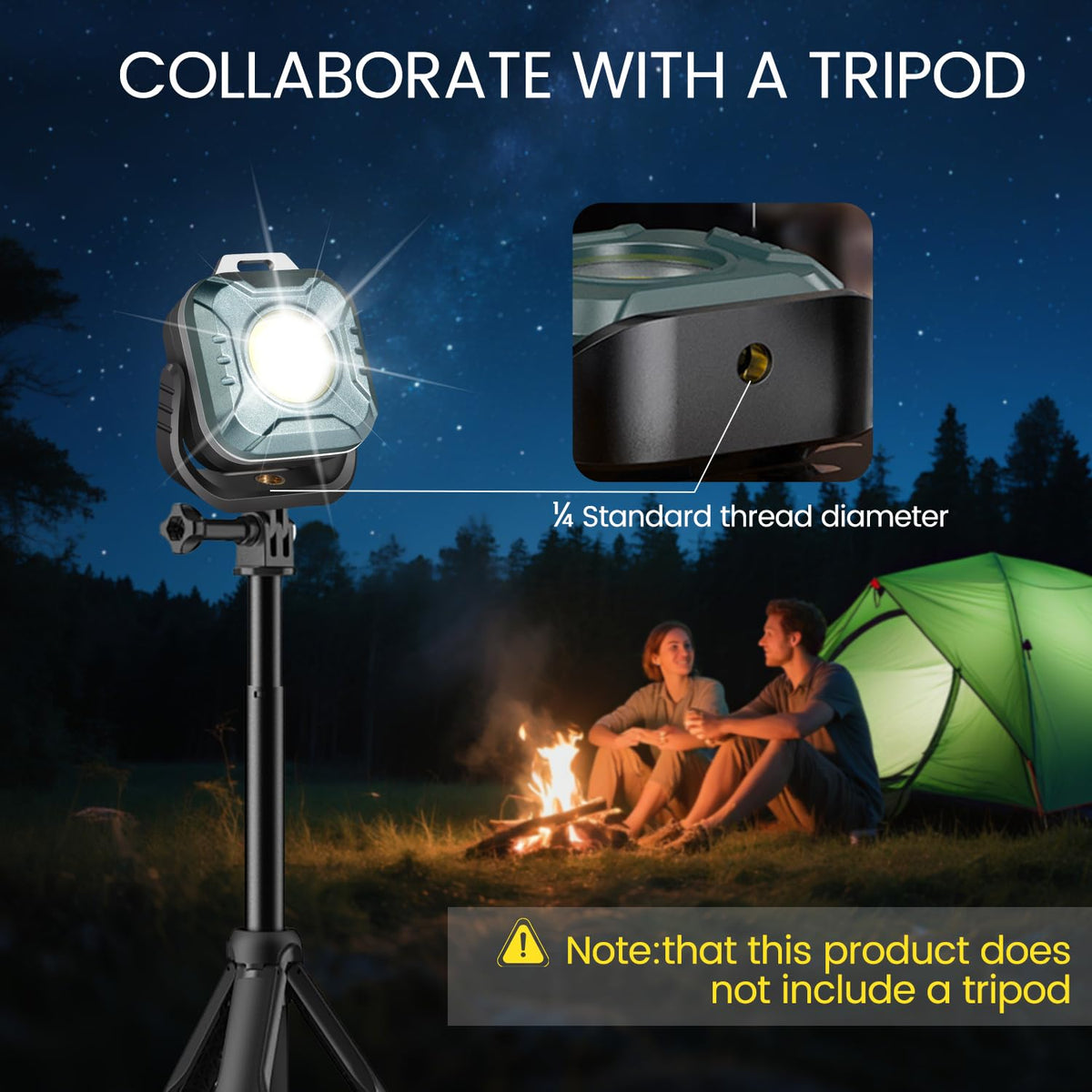 Rechargeable 500 Lumens Magnetic Work Light T39141