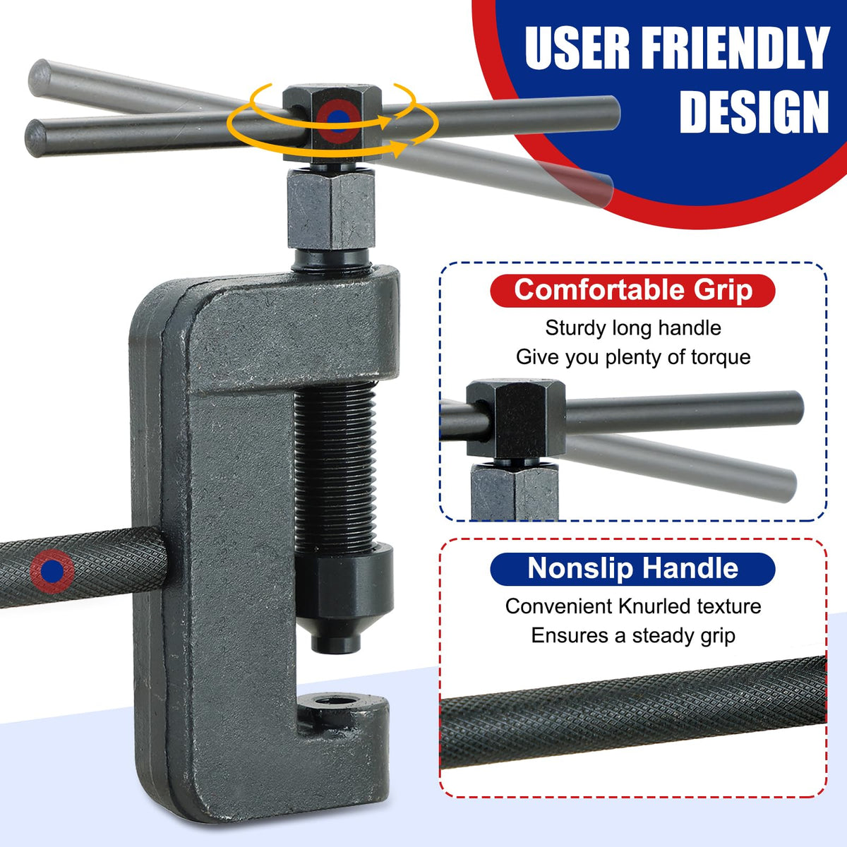 Chain Breaker Tool Kit with Carrying Case Z72368