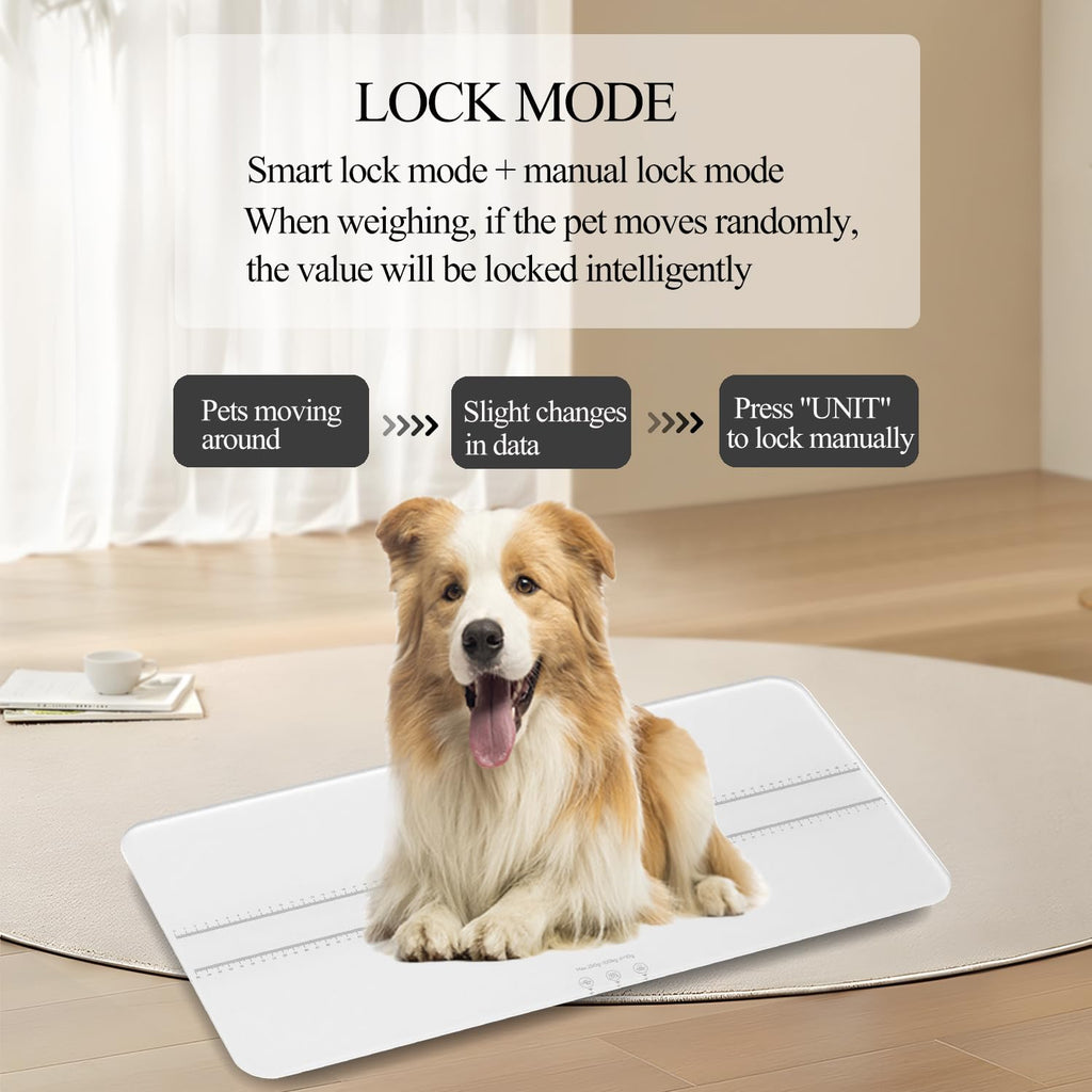Digital Pet Scale, Baby Scale White W2878