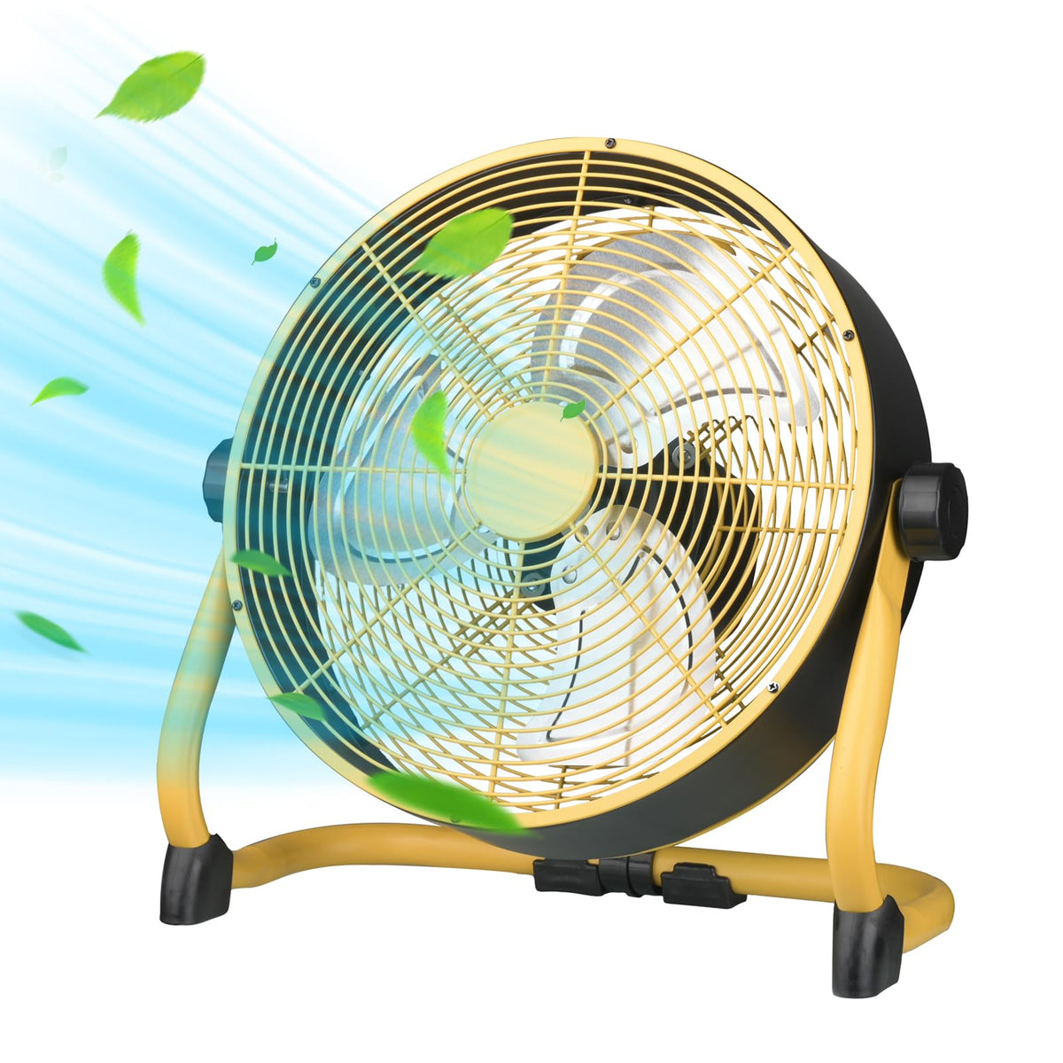 12 Inch High Velocity Metal Floor Fan K931