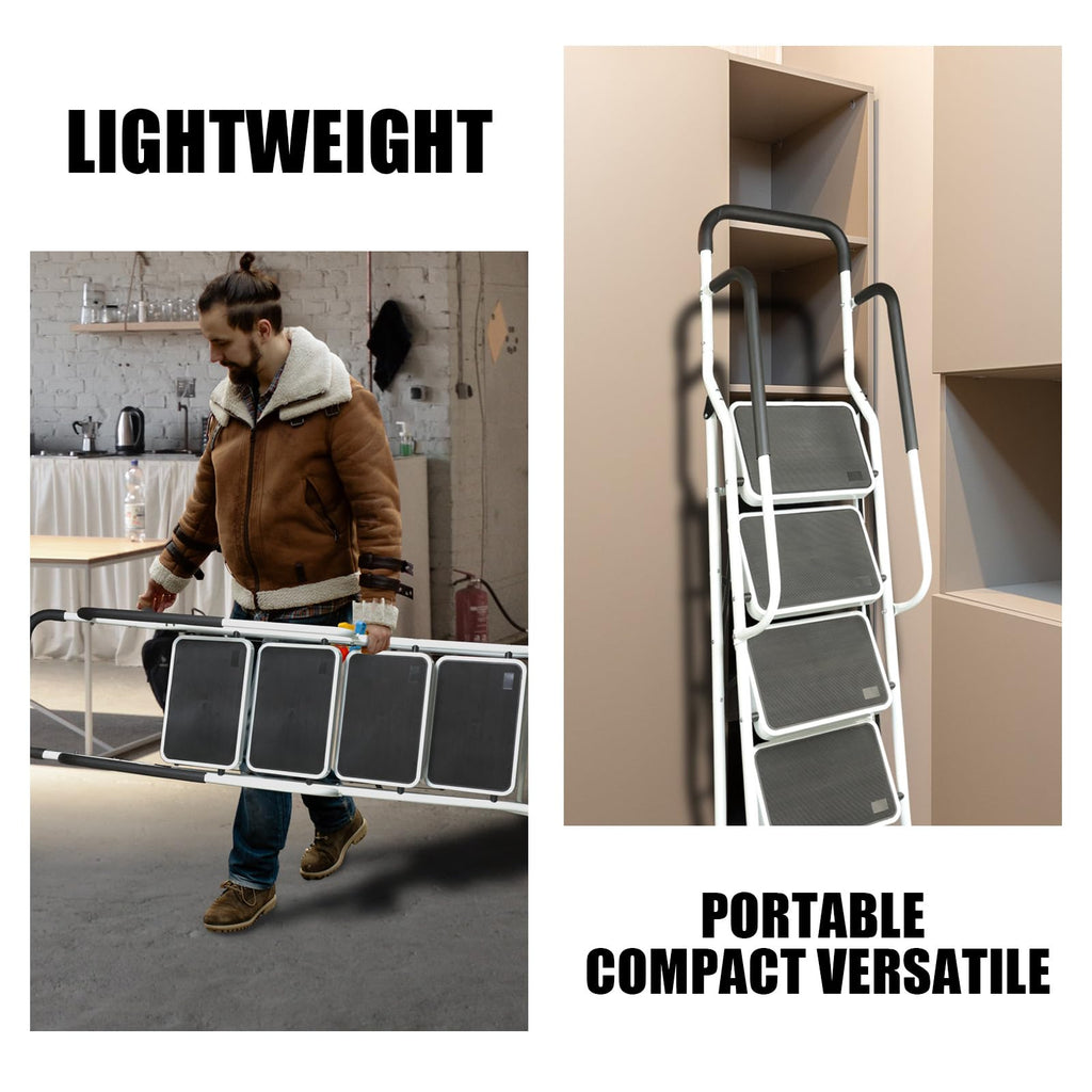 Big Red 4 Step Ladder with Tool Bag H10521