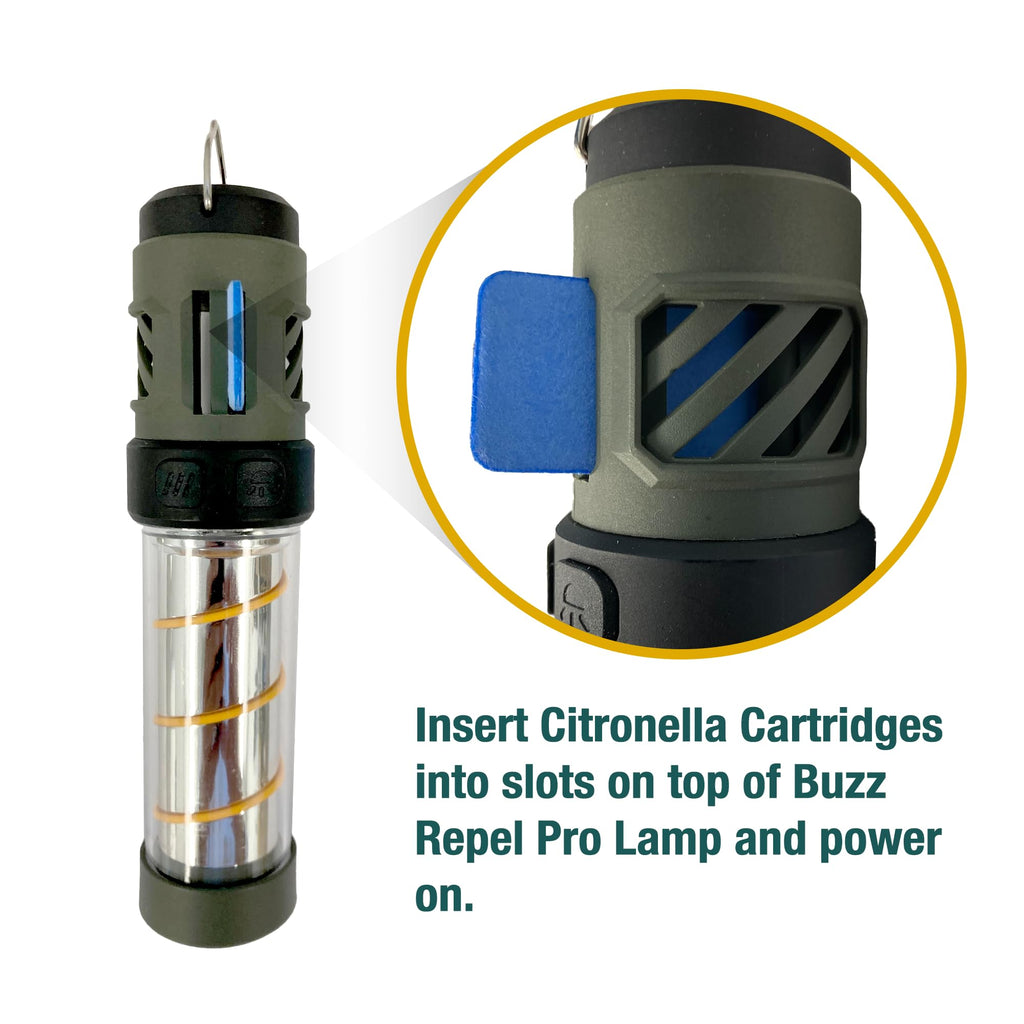 Mosquito Repellent Outdoor Lantern with 6 Citronella Refills D814