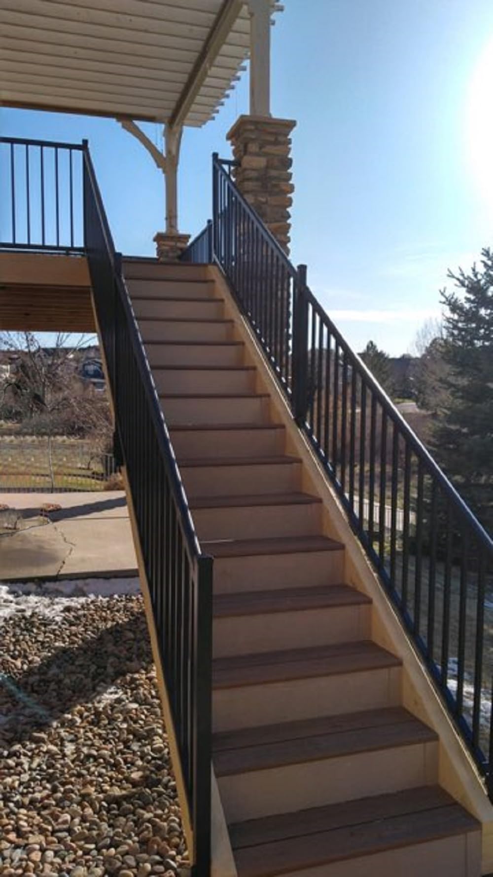 Black 6' Stair Rail Kit G446719