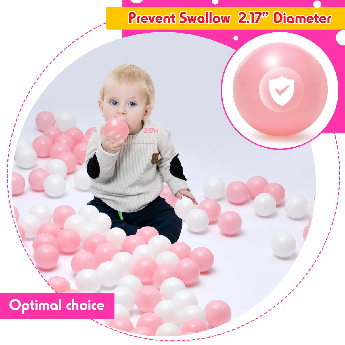 100 Ball Pit Balls S116