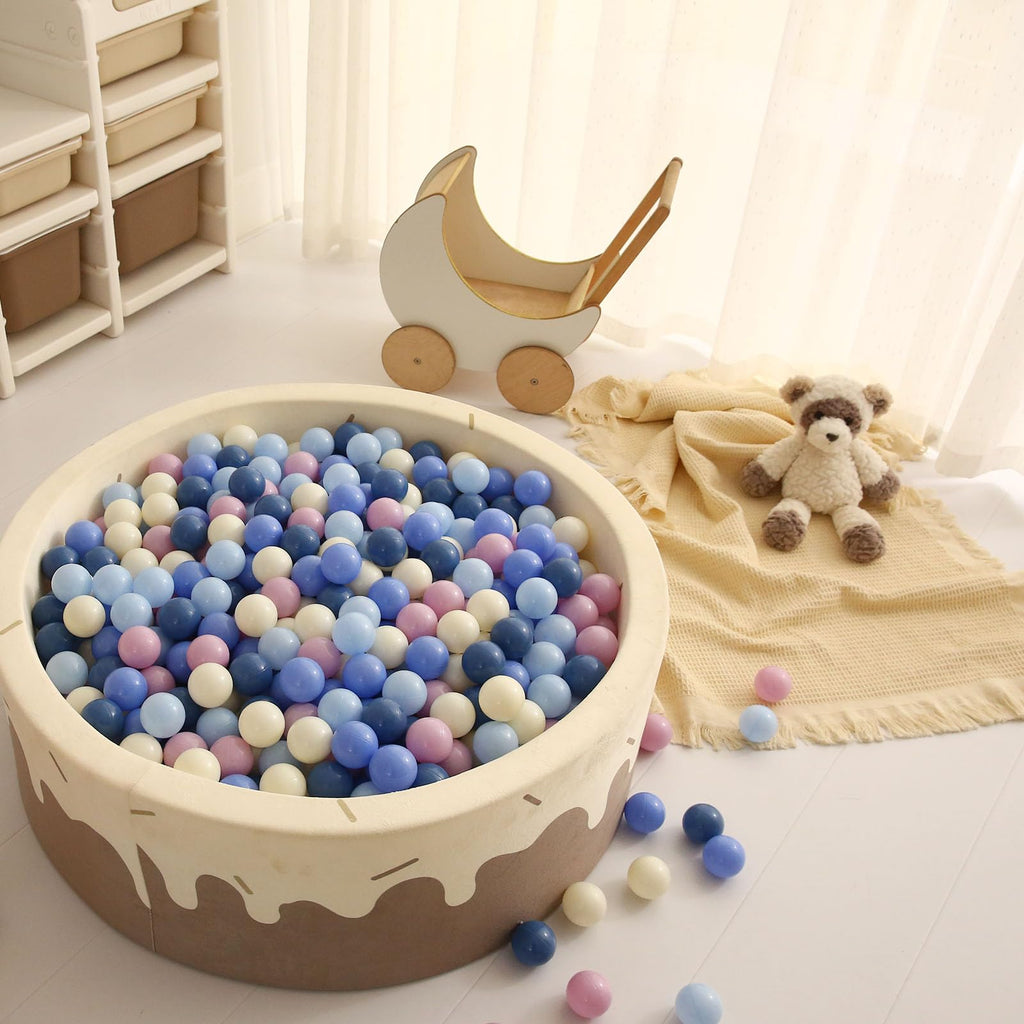Cream Ball Pit Balls 100 Balls 2.2 Inch K33210