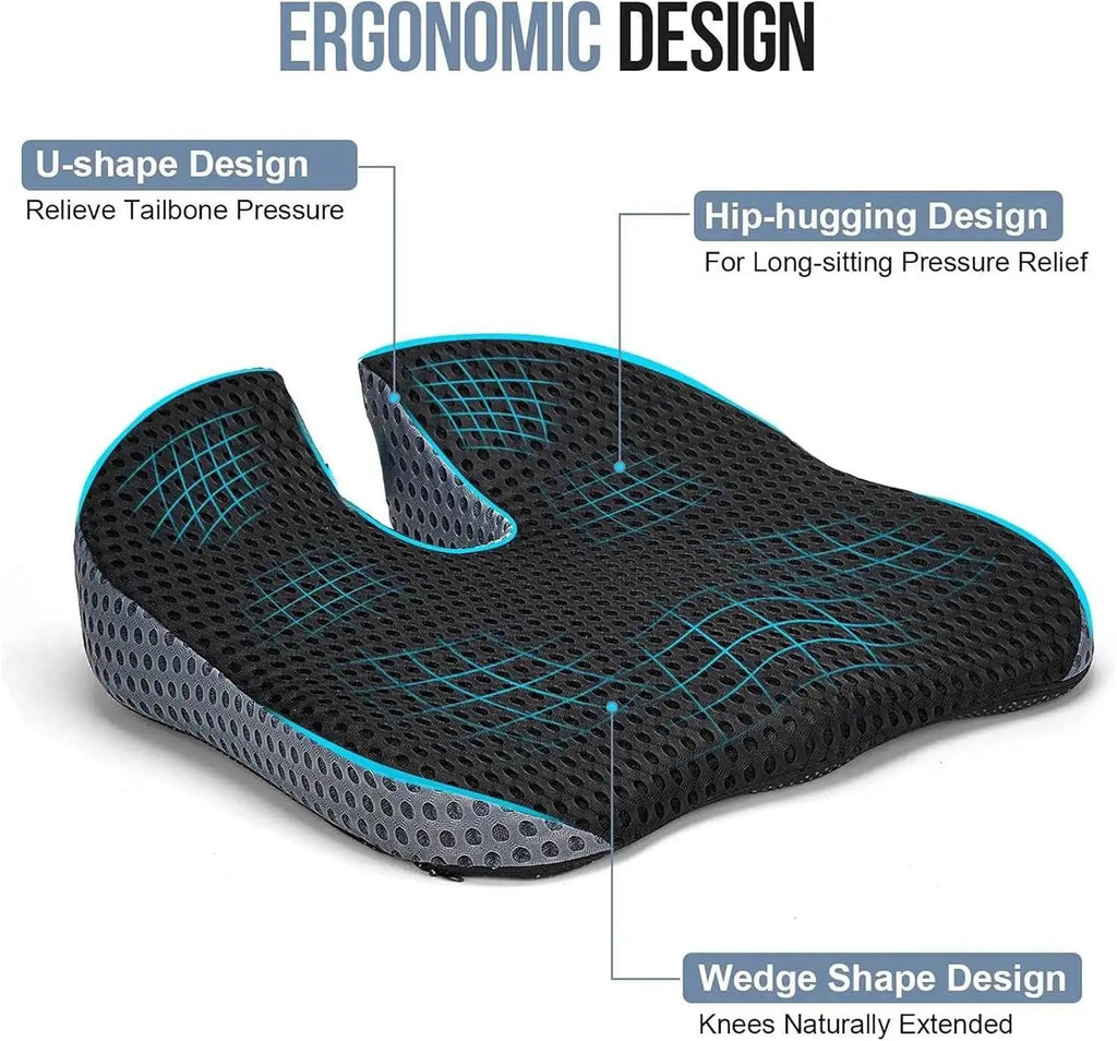 Memory Foam Car Booster Seat Cushion V158836
