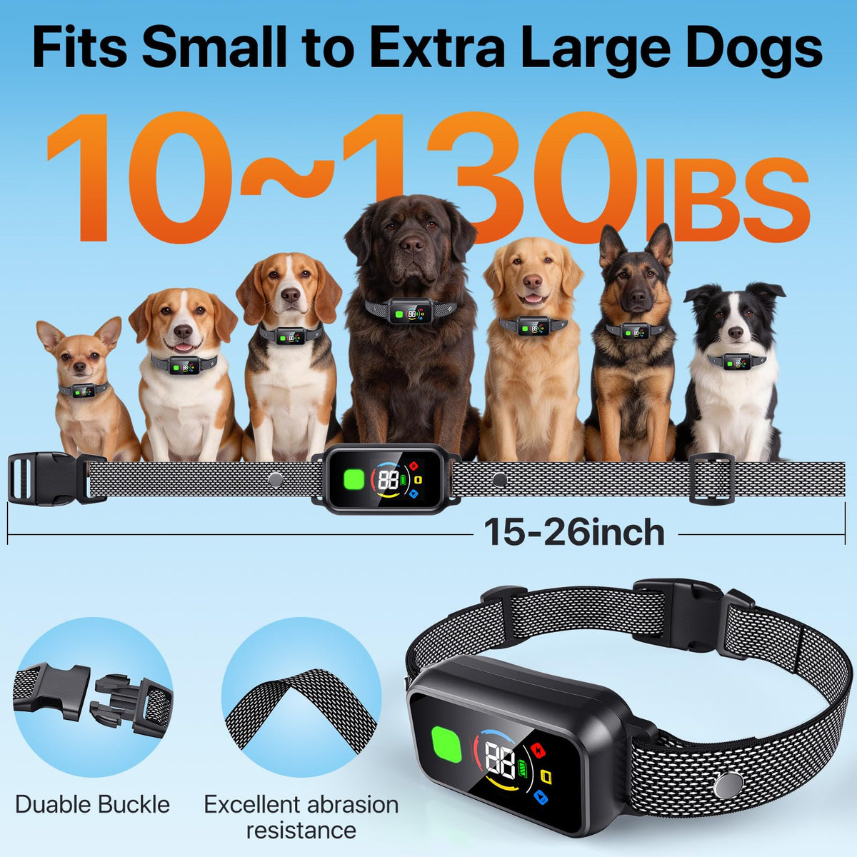 Wireless Dog Collar Fence System & Training Collar W538060