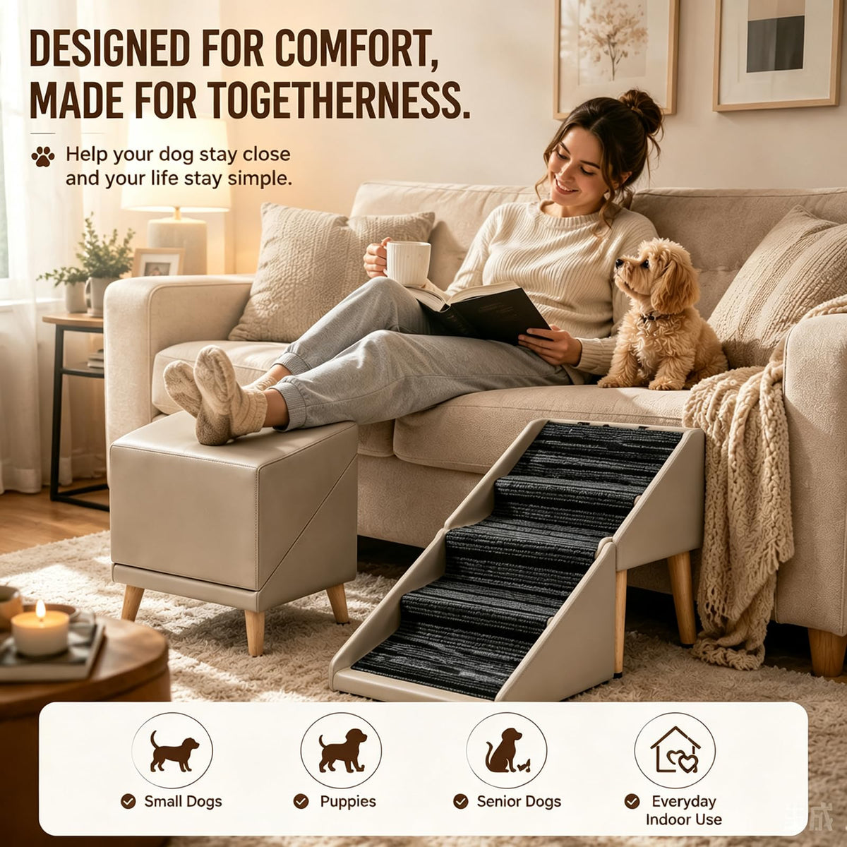 Small Dog Stairs G489