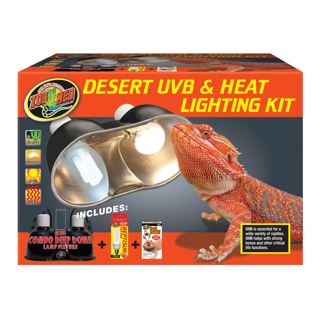 Desert UVB & Heat Lighting Dual Kit J375