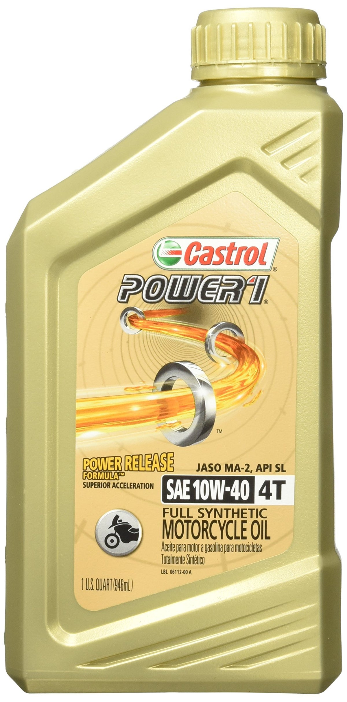 10W-40 Full Synthetic Motorcycle Oil G32559