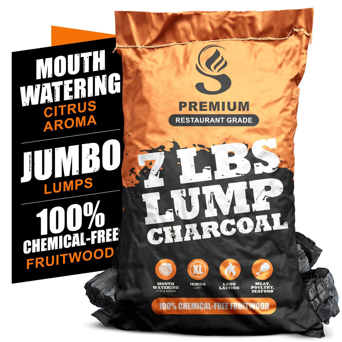 Grilling Charcoal 7 lbs O56450