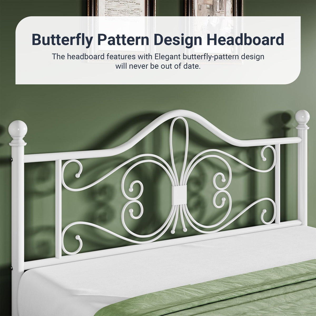 Metal Twin Platform Bed Frame T52485