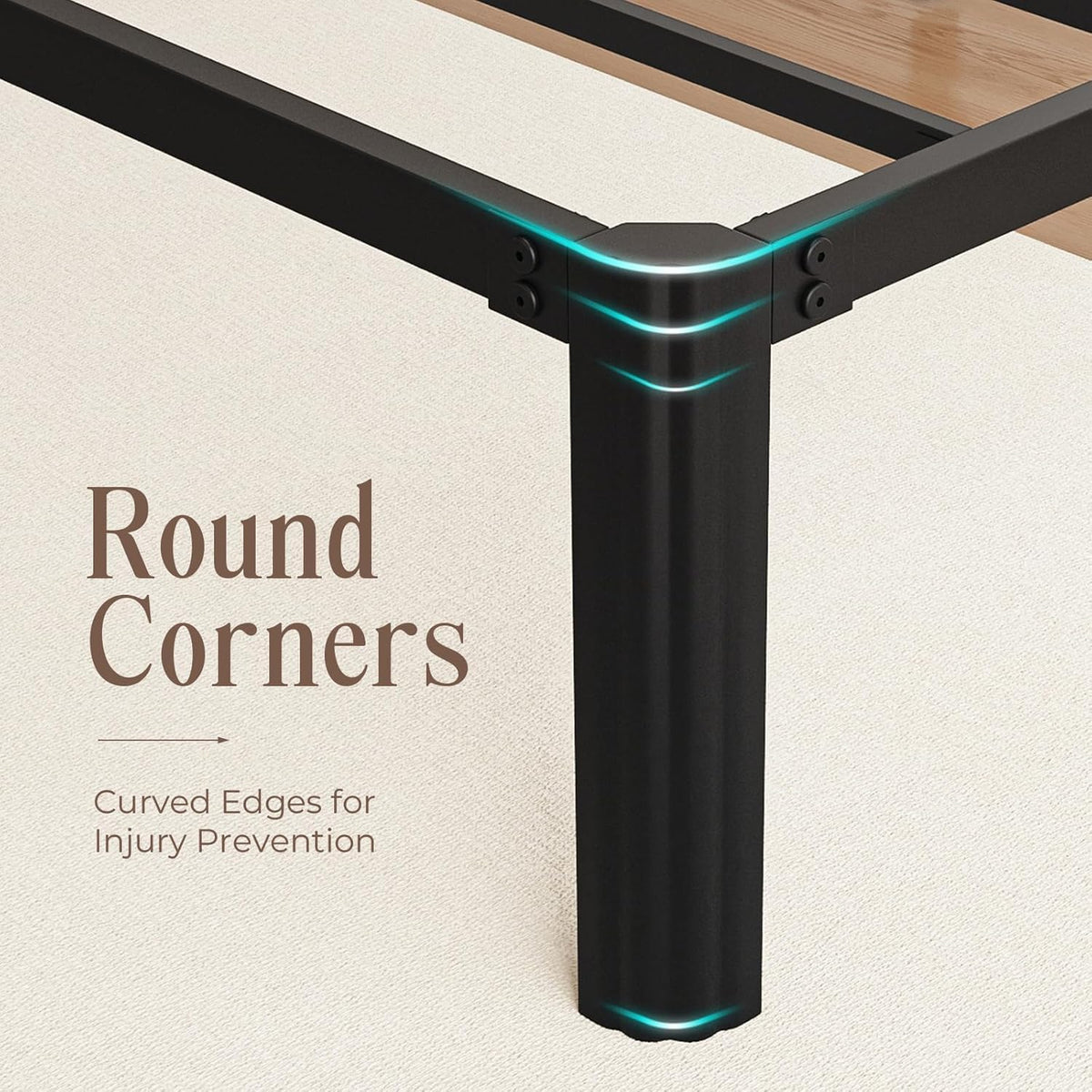 14 Inch Heavy Duty Metal Bed Frame E835