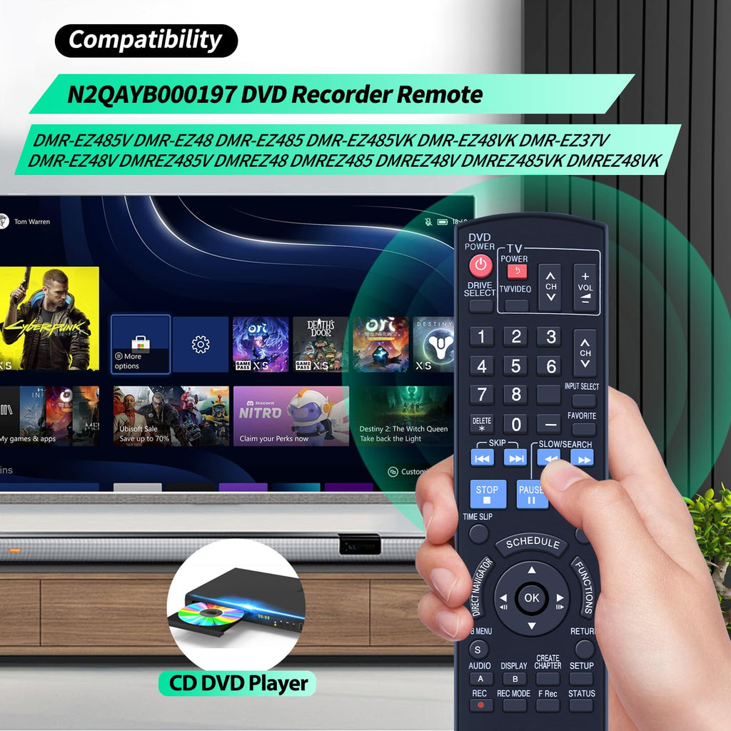 Replacement Remote for Combo W909425
