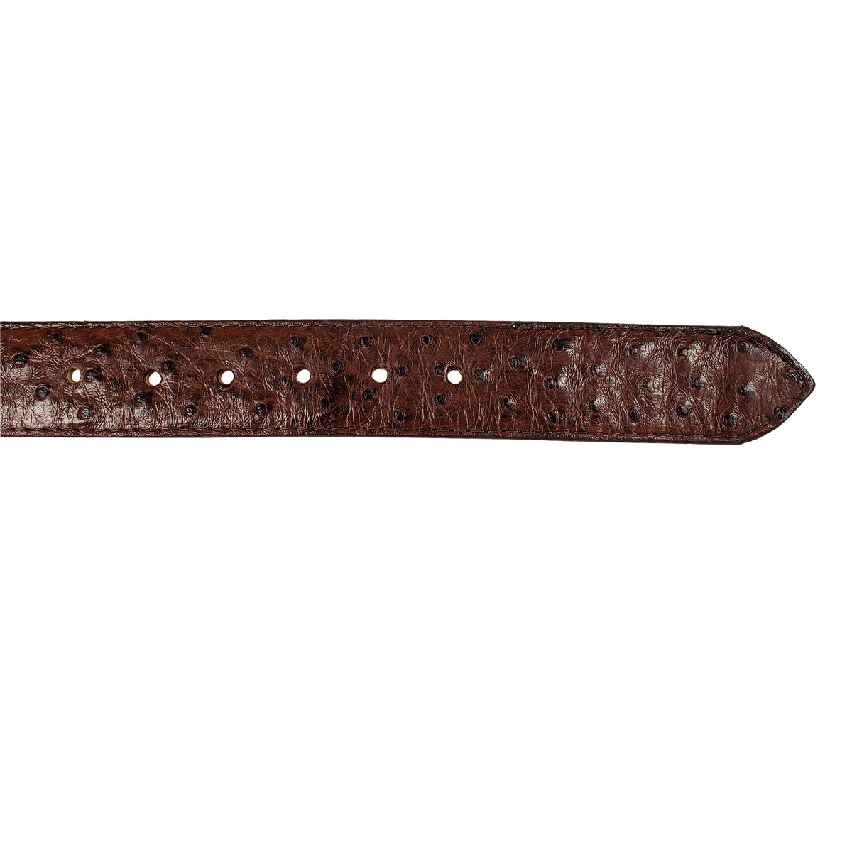 Men's Genuine Ostrich Leather Western Belt F183712