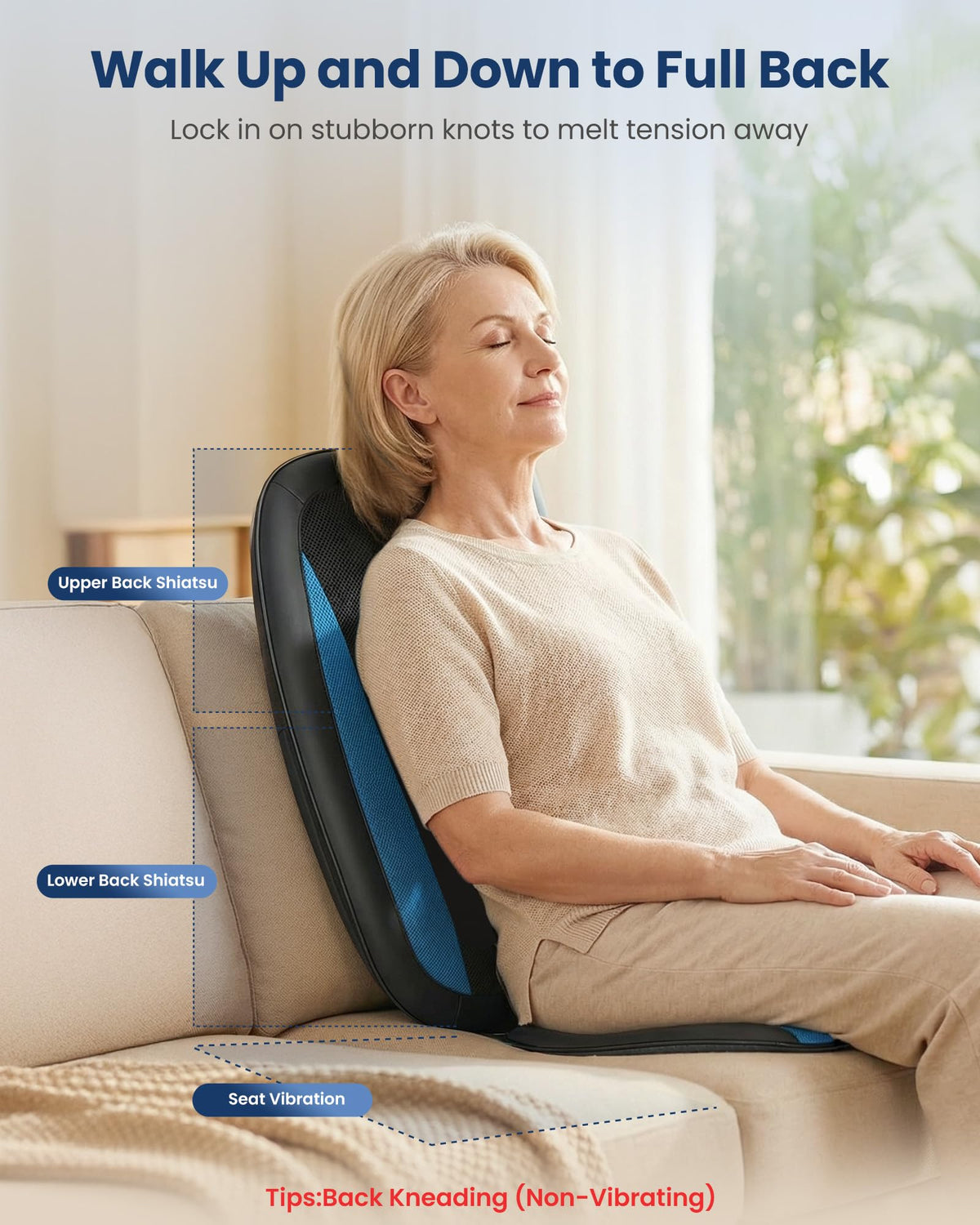 Shiatsu Back Massager with Heat P787818