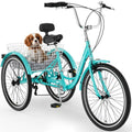 7 Speed 3 Wheel Bike with Basket E430