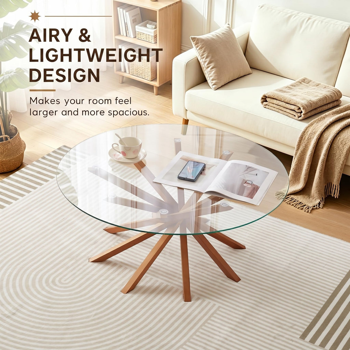 Glass Coffee Table Q122