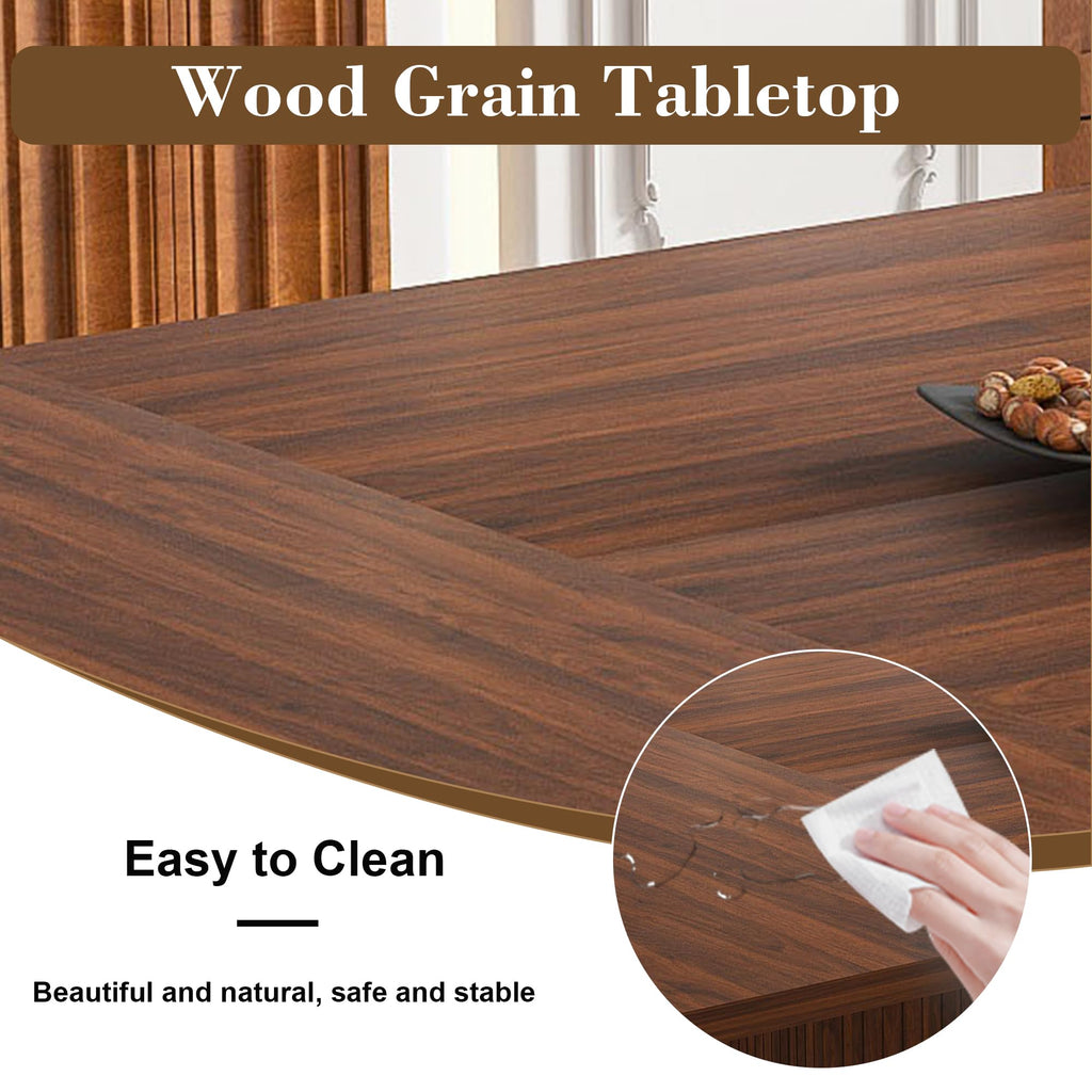 Rectangular 9 Piece Dining Table Set U685