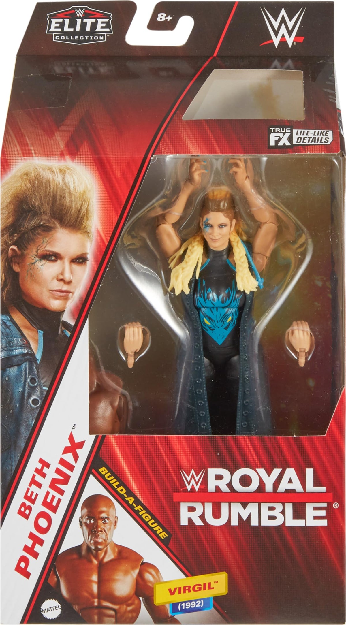 WWE Elite Collection Action Figure with Accessory and Build-A-Figure Parts A795725