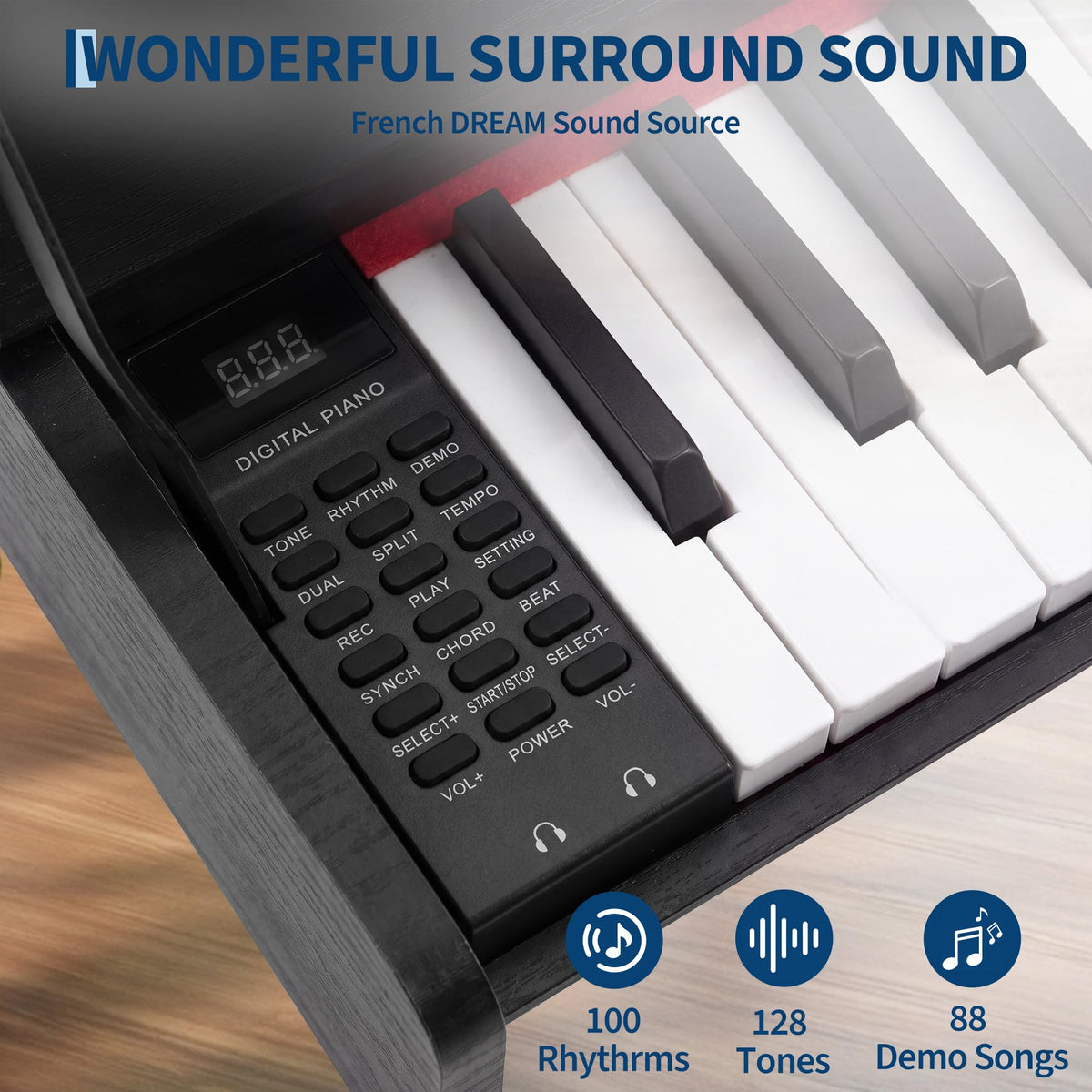 88-Key Weighted Hammer-action Digital Piano G754568