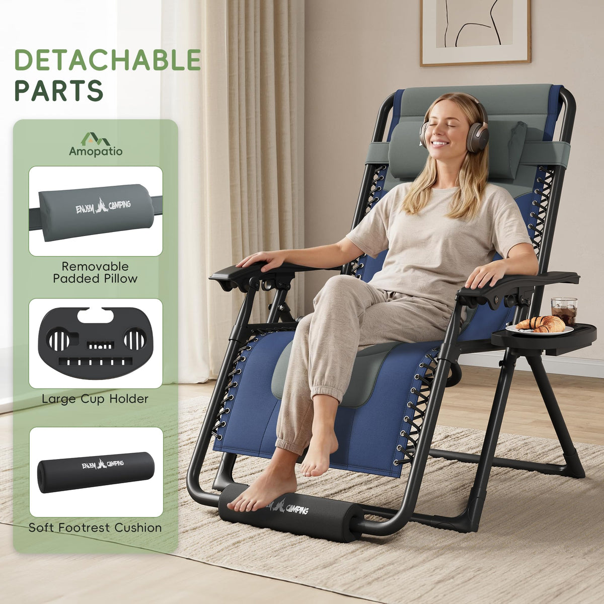 Zero Gravity Patio Lounge Chair U12038