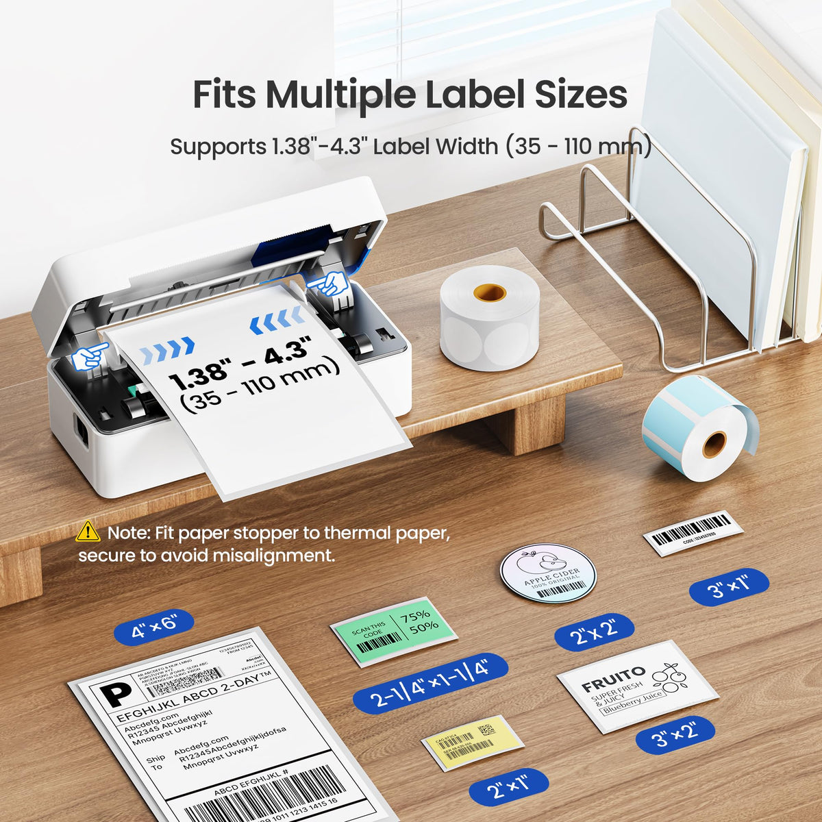 Bluetooth 4x6 Thermal Label Printer R48032