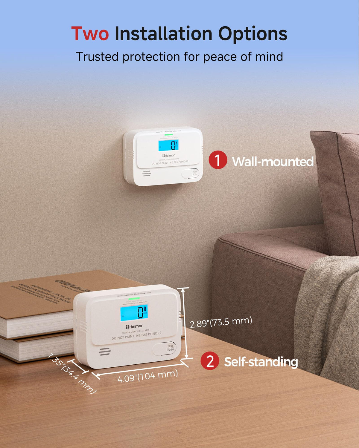 Carbon Monoxide Detectors 3 Pack I25293