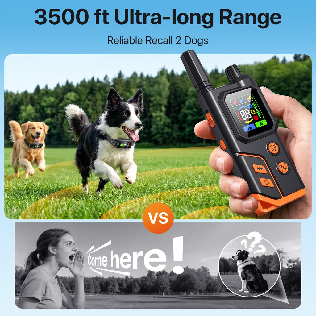 Wireless Dog Collar Fence System & Training Collar W538060