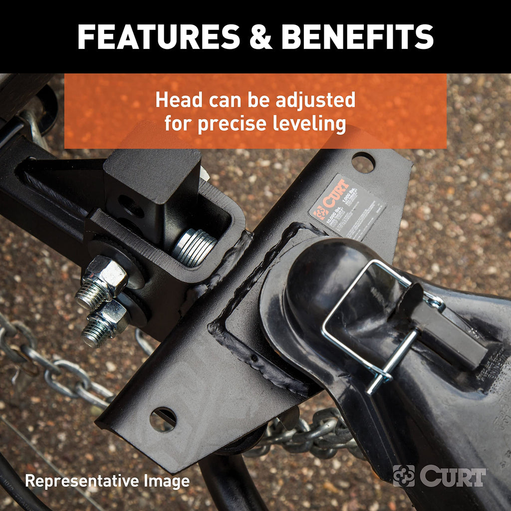 Round Bar Weight Distribution Hitch with Sway Control T864733