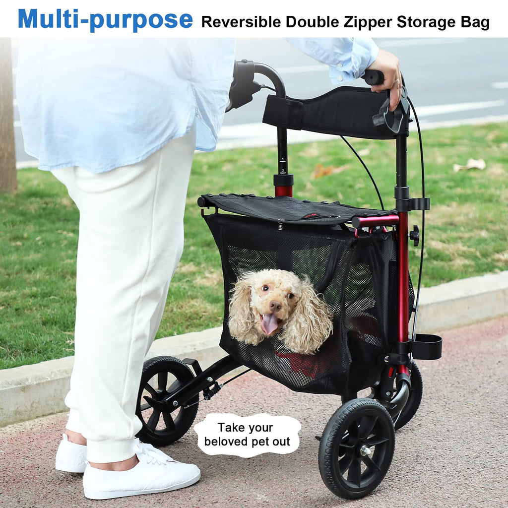 3 Wheel Rollator Walker with Seat I452