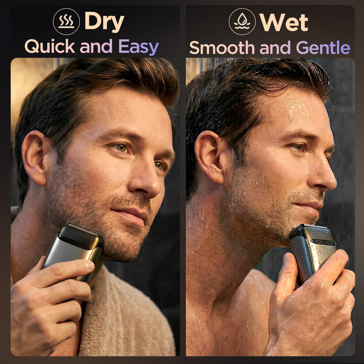 Portable Mini Electric Foil Shaver with Case P20586