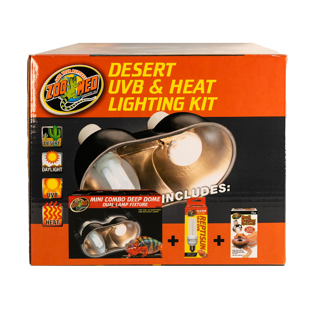 Desert UVB & Heat Lighting Dual Kit J375
