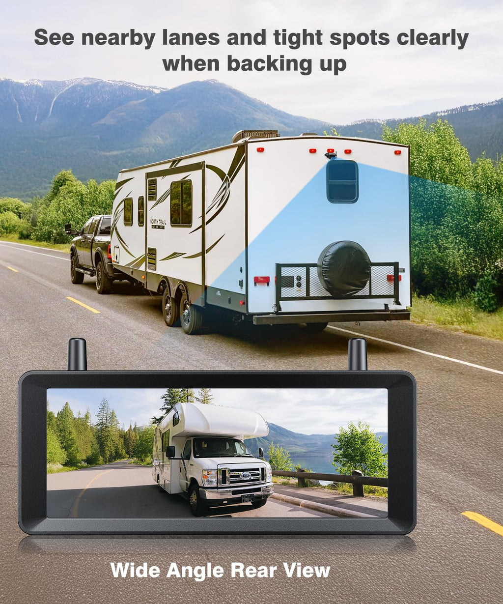 Wireless RV Backup Camera H112