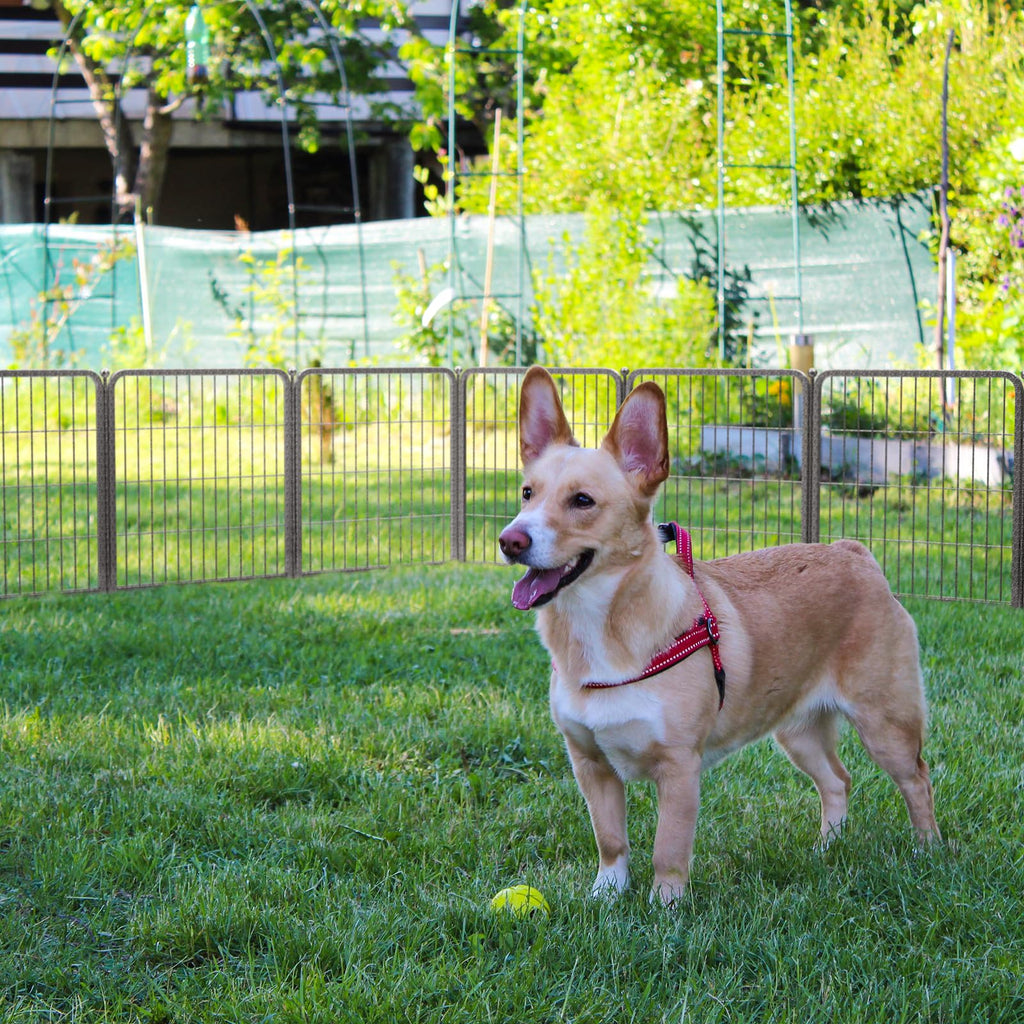 24" H 16 Panels Dog Playpen U813522