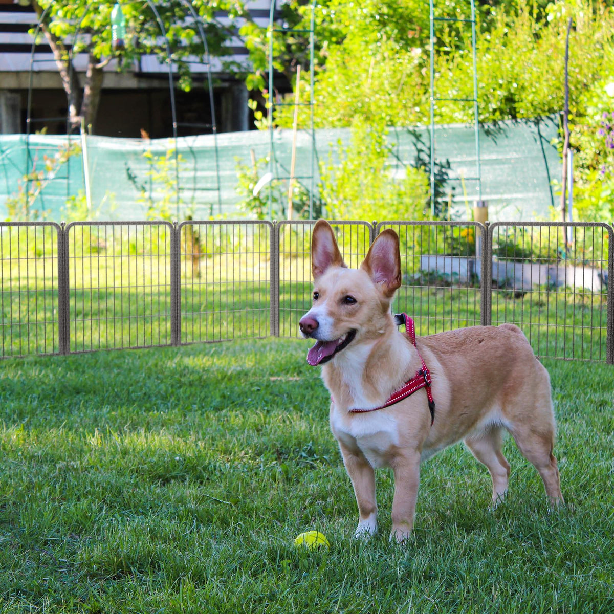 24" H 16 Panels Dog Playpen U813522