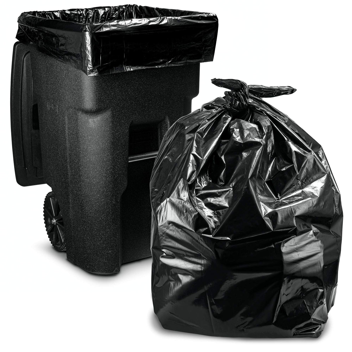 95 Gallon 2 Mil Heavy Duty Trash Bags 25 Count K9500