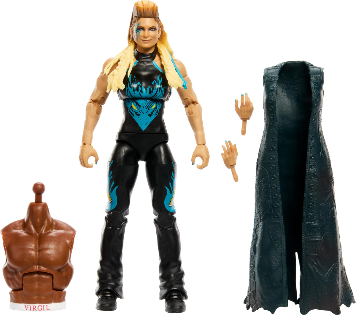 WWE Elite Collection Action Figure with Accessory and Build-A-Figure Parts A795725