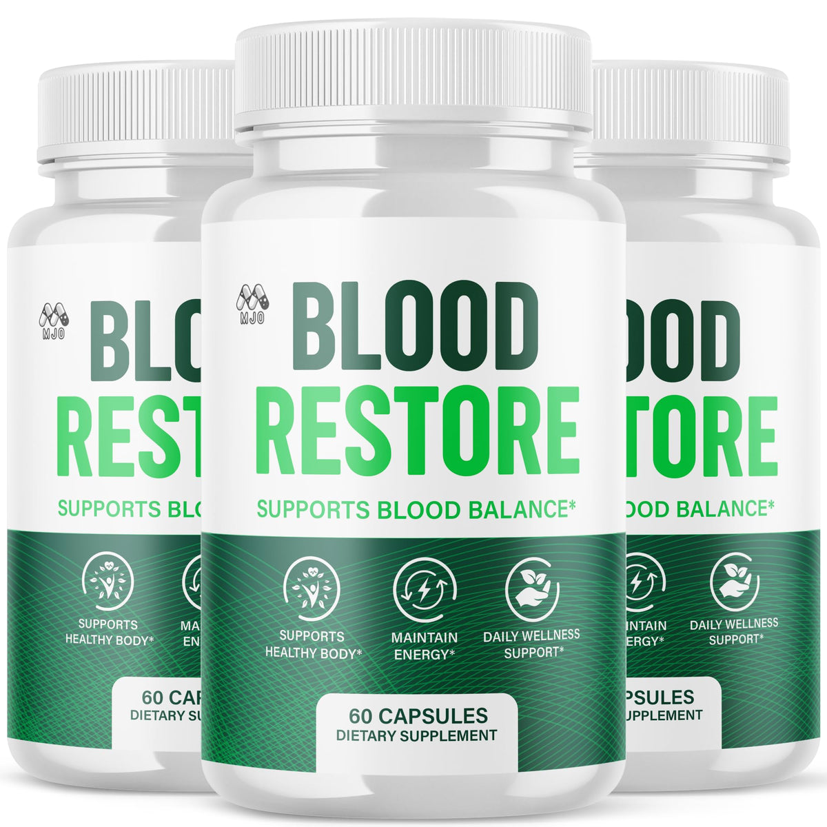 3 Pack Blood Restore Capsules 180 Capsules E733323
