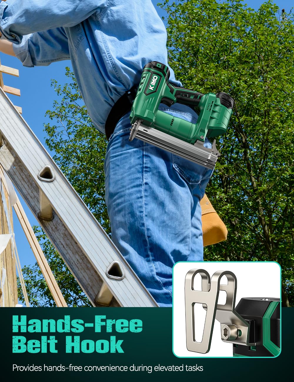 Cordless Brad Nailer 18 GA with 5000pcs Nails K102569