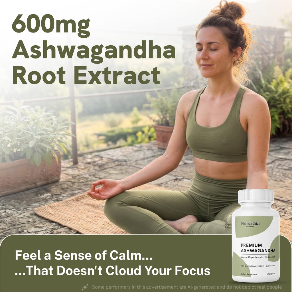 Ashwagandha 600mg Vegan Gluten-Free 60 Count G677940