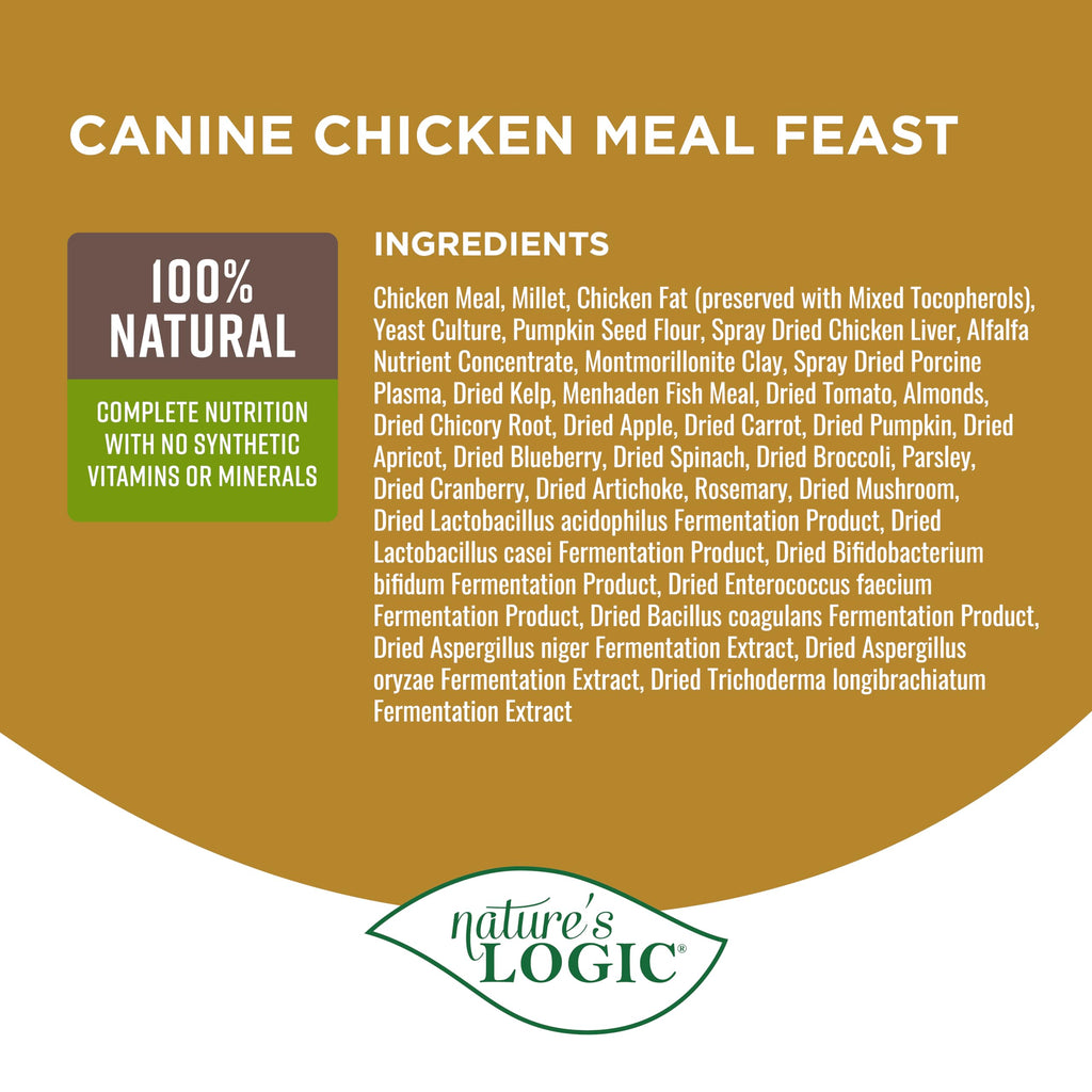 Dry Dog Food Chicken Meal Kibble 4.4 lb A4607
