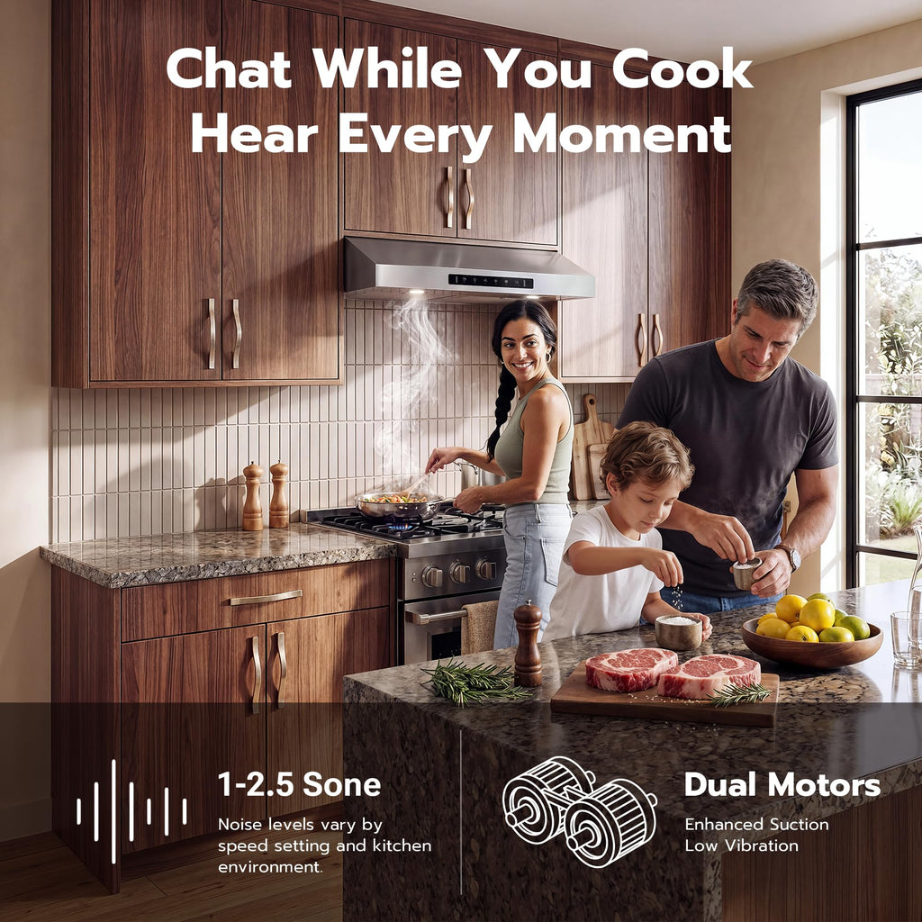 30 Inch Under Cabinet Range Hood with 1200 CFM Q565406